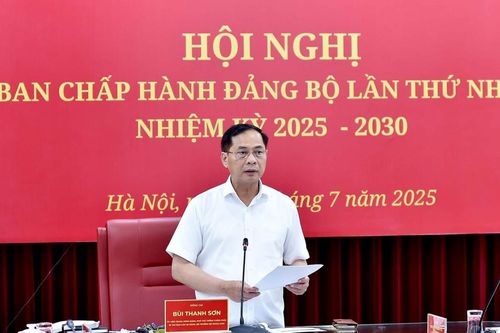 Bộ Ngoại giao tổ chức Hội nghị Ban Chấp hành Đảng bộ lần thứ nhất nhiệm kỳ 2025-2030