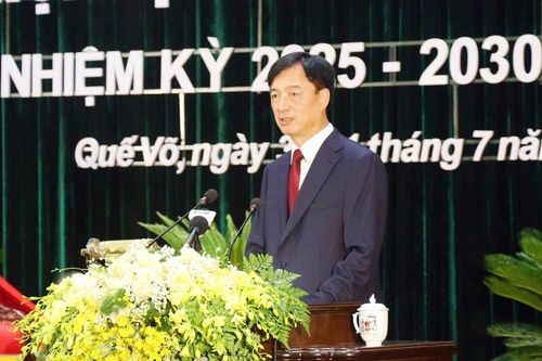 Chủ nhiệm Ủy ban Kiểm tra Trung ương dự Đại hội Đảng bộ phường Quế Võ