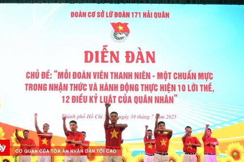 Chuẩn mực trong thực hiện 10 lời thề, 12 điều kỷ luật tại Lữ đoàn 171