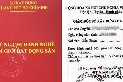 Tp.HCM sẽ siết chặt chứng chỉ hành nghề môi giới Bất động sản