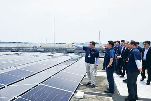 Samsung Bắc Ninh khánh thành công trình điện mặt trời áp mái