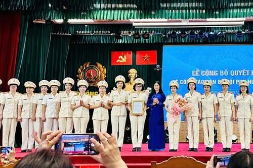 Phụ nữ Bộ Công an đạt nhiều kết quả xuất sắc trong 6 tháng đầu năm 2025
