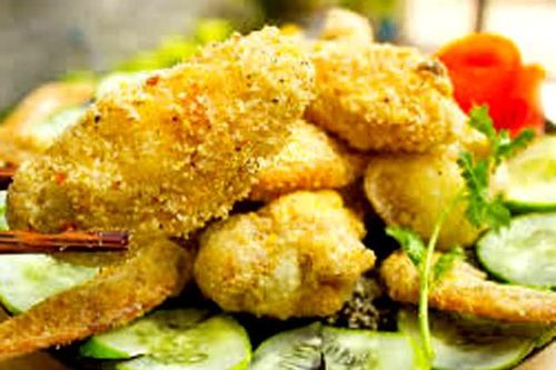 Cánh gà rang muối