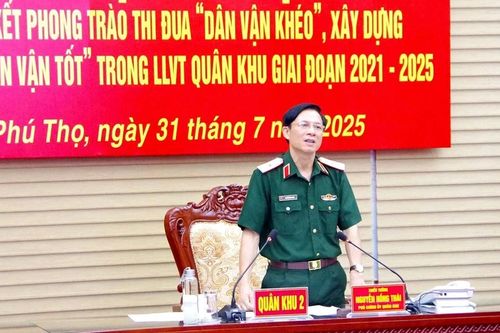 Tổng kết Phong trào thi đua 'Dân vận khéo', xây dựng 'Đơn vị dân vận tốt' giai đoạn 2021-2025