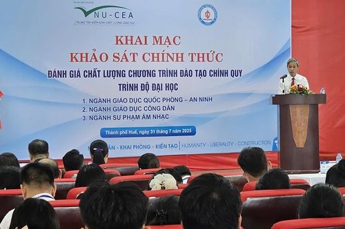 Khảo sát chính thức 3 chương trình đào tạo đại học tại Trường Đại học Sư phạm, Đại học Huế