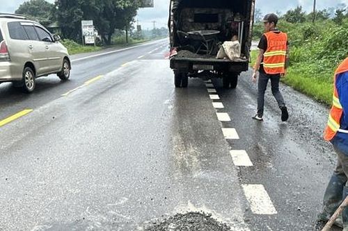 Gia Lai: Tăng cường đảm bảo ATGT trên đường Hồ Chí Minh trong mùa mưa