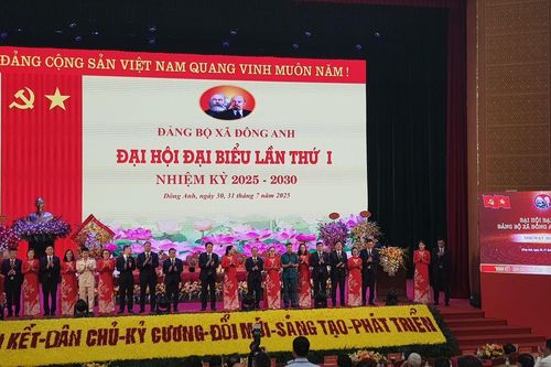 Đại hội đại biểu Đảng bộ xã Đông Anh lần thứ I, nhiệm kỳ 2025 - 2030: Lan tỏa tinh thần đổi mới, đoàn kết và phát triển