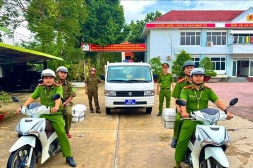 Công an Lâm Đồng ra quân lập lại trật tự, xây dựng đô thị văn minh