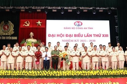 Đảng bộ Công an Tuyên Quang đề ra 3 khâu đột phá với 8 nhiệm vụ trọng tâm
