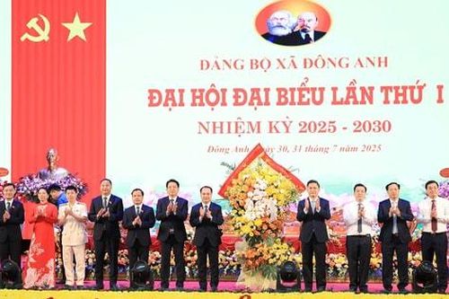 Những hình ảnh Đại hội đại biểu Đảng bộ xã Đông Anh