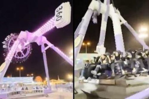 'Vòng quay 360 độ' bất ngờ bị gãy làm đôi, 3 người nguy kịch