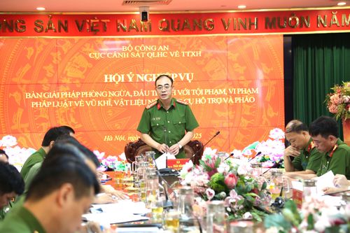 Đấu tranh trực diện với tội phạm về vũ khí, vật liệu nổ, công cụ hỗ trợ