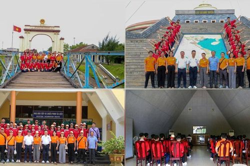 Đoàn đại biểu Trường song ngữ Lào - Việt Nam thăm, về nguồn ở Quảng Trị
