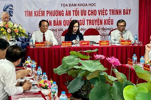 Để 'chuẩn hóa' văn bản Quốc ngữ Truyện Kiều