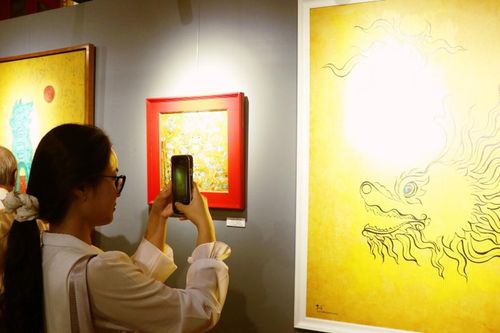 Triển lãm 'Mỹ thuật & Di sản: Hình tượng Tứ linh qua nghệ thuật tạo hình'