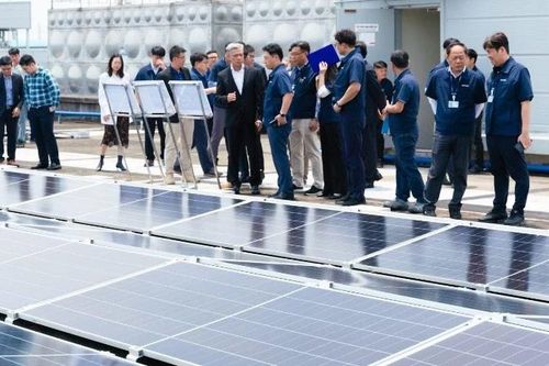 Samsung Việt Nam khánh thành dự án điện mặt trời áp mái đầu tiên tại nhà máy Bắc Ninh