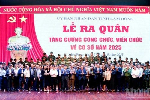 Lâm Đồng tăng cường hàng trăm cán bộ, công chức cấp tỉnh về hỗ trợ cấp xã