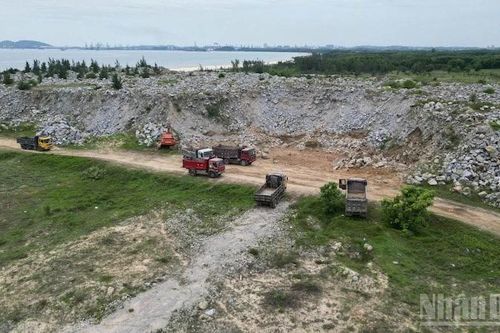 Quảng Ngãi: Đề nghị bảo vệ khoáng sản tại các bãi chứa, bãi lưu trữ
