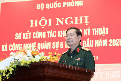 Bộ Quốc phòng đẩy mạnh công tác khoa học kỹ thuật và công nghệ quân sự
