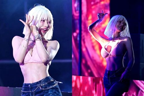 'Đệ nhất DJ châu Á' đội tóc giả, khoe body săn chắc trên sân khấu