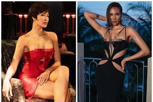 'MC gợi cảm nhất showbiz Việt' Phương Mai mặc táo bạo