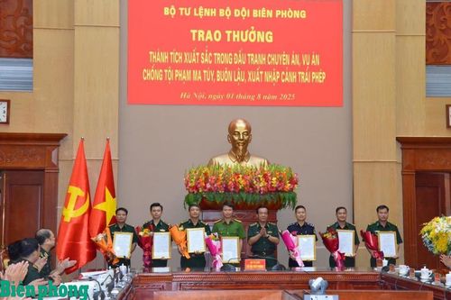 BĐBP liên tiếp lập nhiều thành tích trong đấu tranh, trấn áp tội phạm trên biên giới