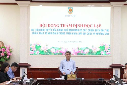 Đề xuất cơ chế, chính sách đặc thù nhằm tháo gỡ khó khăn trong triển khai Luật Địa chất và khoáng sản
