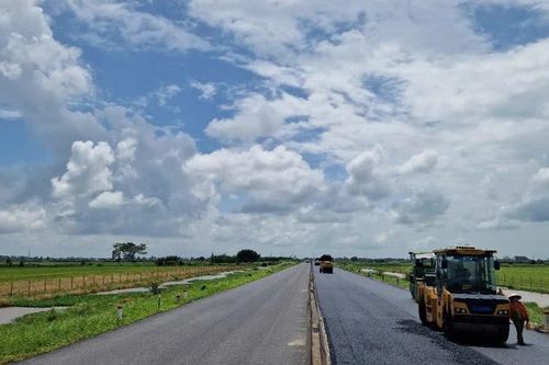 Đường nối Cần Thơ - An Giang hơn 750 tỷ đồng chạy nước rút về đích