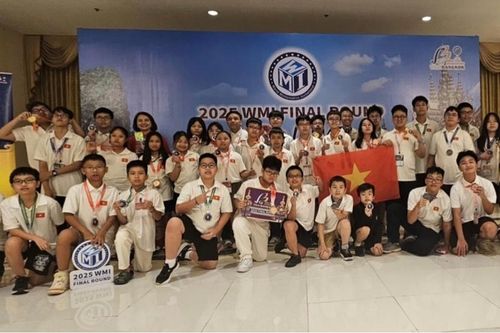 Việt Nam xuất sắc giành 36 huy chương, giải thưởng tại Kỳ thi Toán Quốc tế WMI