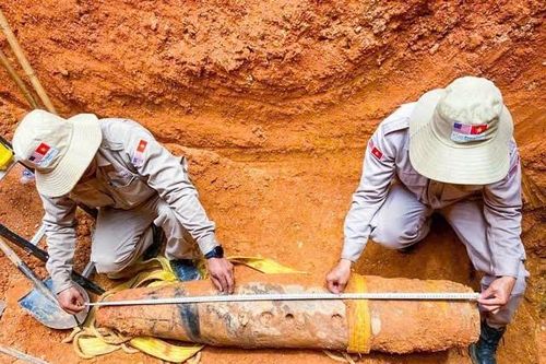Phát hiện bom nặng hơn 200kg khi thi công nhà ga T2 Đồng Hới: Xử lý ra sao?