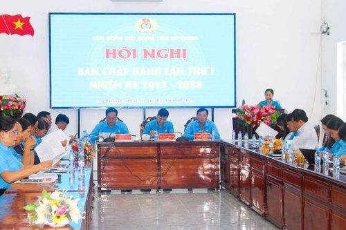 Liên đoàn Lao động tỉnh An Giang công bố nhân sự chủ chốt