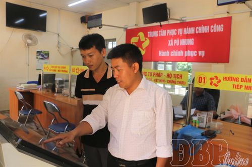 Gần dân, sát dân, phục vụ hiệu quả