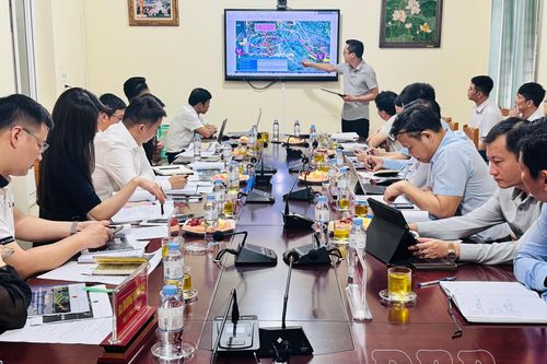Sở Xây dựng làm việc với đoàn công tác Tập đoàn Xây dựng Thái Bình Dương