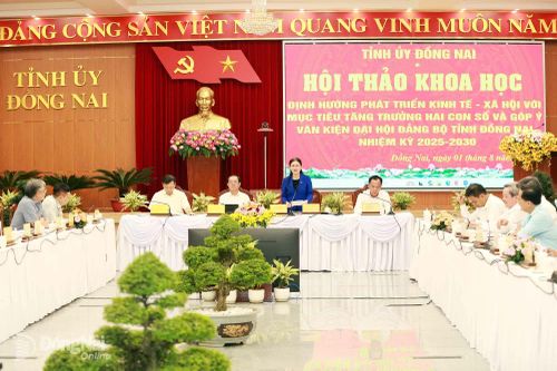 CHÀO MỪNG ĐẠI HỘI ĐẢNG BỘ CÁC CẤP, ĐẠI HỘI ĐẢNG BỘ TỈNH NHIỆM KỲ 2025-2030 VÀ ĐẠI HỘI LẦN THỨ XIV CỦA ĐẢNG Gợi mở nhiều vấn đề để đưa Đồng Nai cất cánh, phát triển mạnh mẽ hơn