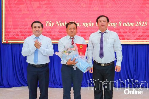 Ông Nguyễn Ngọc Hiếu giữ chức vụ Phó Bí thư Thường trực Đảng ủy xã Tây Ninh Hòa