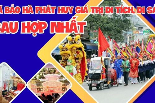 Xã Bảo Hà phát huy giá trị di tích, di sản sau hợp nhất