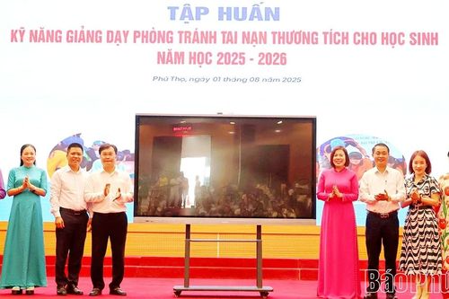 Tập huấn kỹ năng giảng dạy về phòng tránh tai nạn thương tích cho học sinh