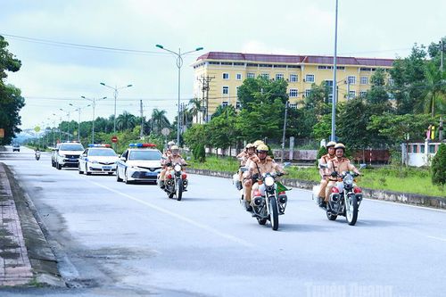 Ra quân bảo đảm trật tự, an toàn giao thông phục vụ Đại hội Đảng các cấp và các sự kiện lớn của đất nước