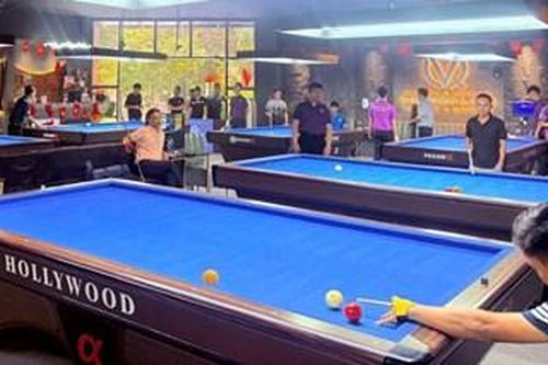 Nhiều tay cơ đẳng cấp tranh tài tại giải Billiards Carom 3 băng 'Hue Sports Festival' 2025