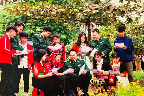 Bộ đội Biên phòng:Chú trọng tuyên truyền pháp luật, xây dựng thế trận lòng dân