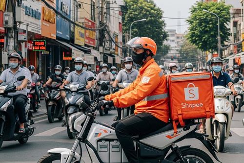 Doanh số kho hàng tập trung chủ yếu ở Hà Nội và TP. Hồ Chí Minh: Shopee chuẩn bị kế hoạch nào cho cuộc chuyển đổi sang xe điện?