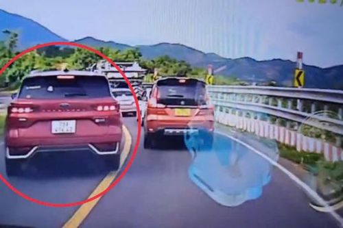 Từ clip người dân cung cấp, CSGT xử lý tài xế vượt ẩu trên đèo Khánh Lê