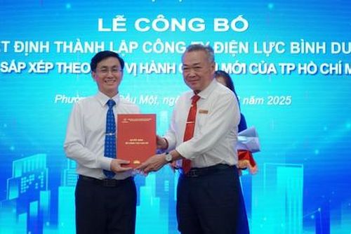 EVNHCMC công bố thành lập 9 công ty điện lực mới