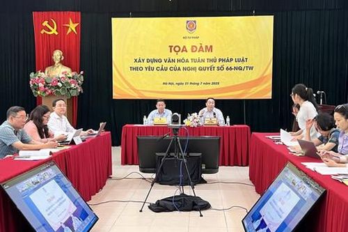Xây dựng và hình thành văn hóa tuân thủ pháp luật trong toàn xã hội