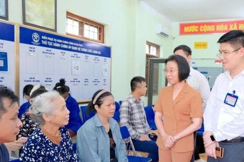 Thường trực HĐND thành phố Hà Nội khảo sát hoạt động của HĐND xã Đa Phúc