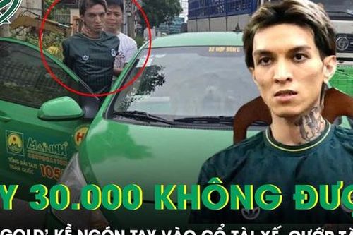 Vay 30.000 đồng không được, Bình 'Gold' kề... ngón tay vào cổ tài xế, cướp tài sản