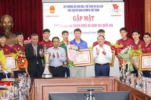 U23 Việt Nam vinh dự nhận bằng khen của Thủ tướng Chính phủ