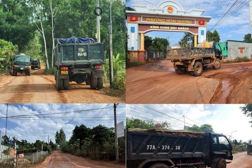 Gia Lai: Xe chở đất gây ô nhiễm khiến người dân bức xúc