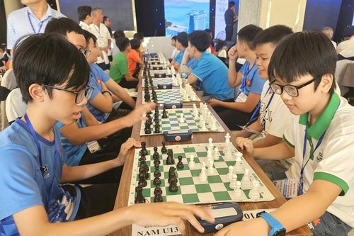 700 VĐV tham gia Giải Cờ Vua miền Trung - Tây Nguyên mở rộng lần thứ VII
