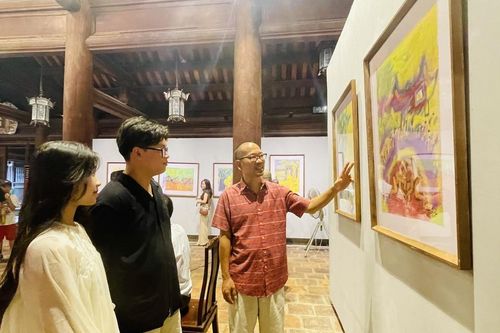 Triển lãm 'Ngũ Hình 2': Từ chiều sâu văn hóa truyền thống đến sáng tạo đương đại